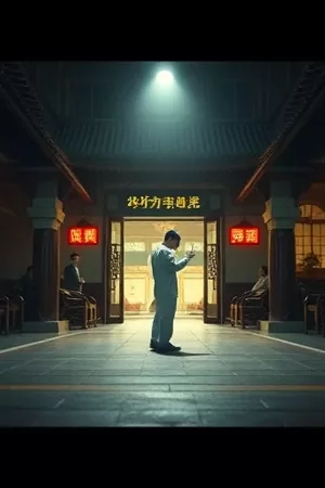 《雪线以上的信》竖版海报：雪山邮筒与被雪覆盖的自行车